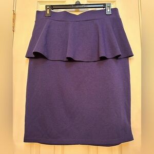 Mossimo Supply Co. Purple Pencil Skirt